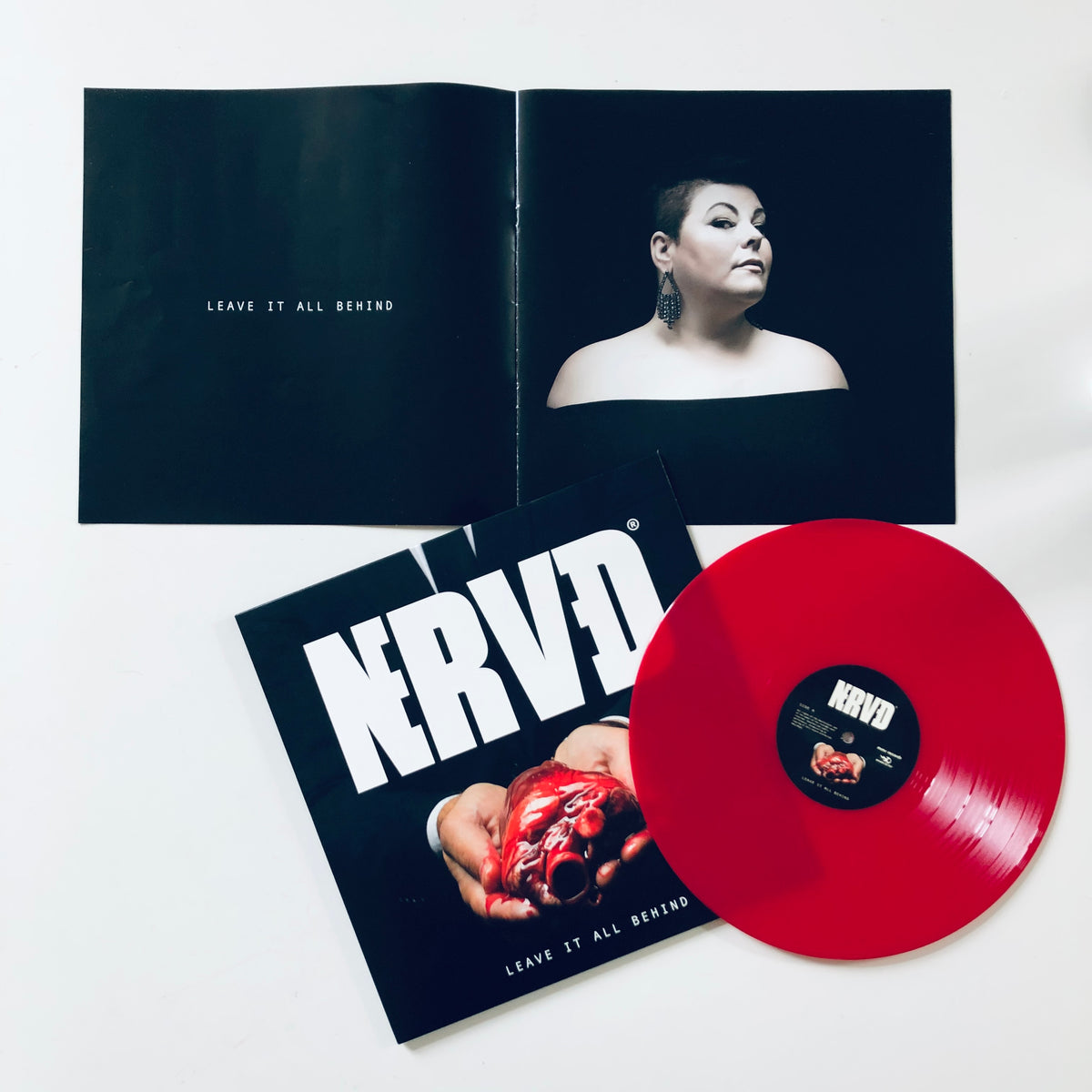 Leave It All Behind – NERVED (Limited Gated Foldback Red Vinyl)