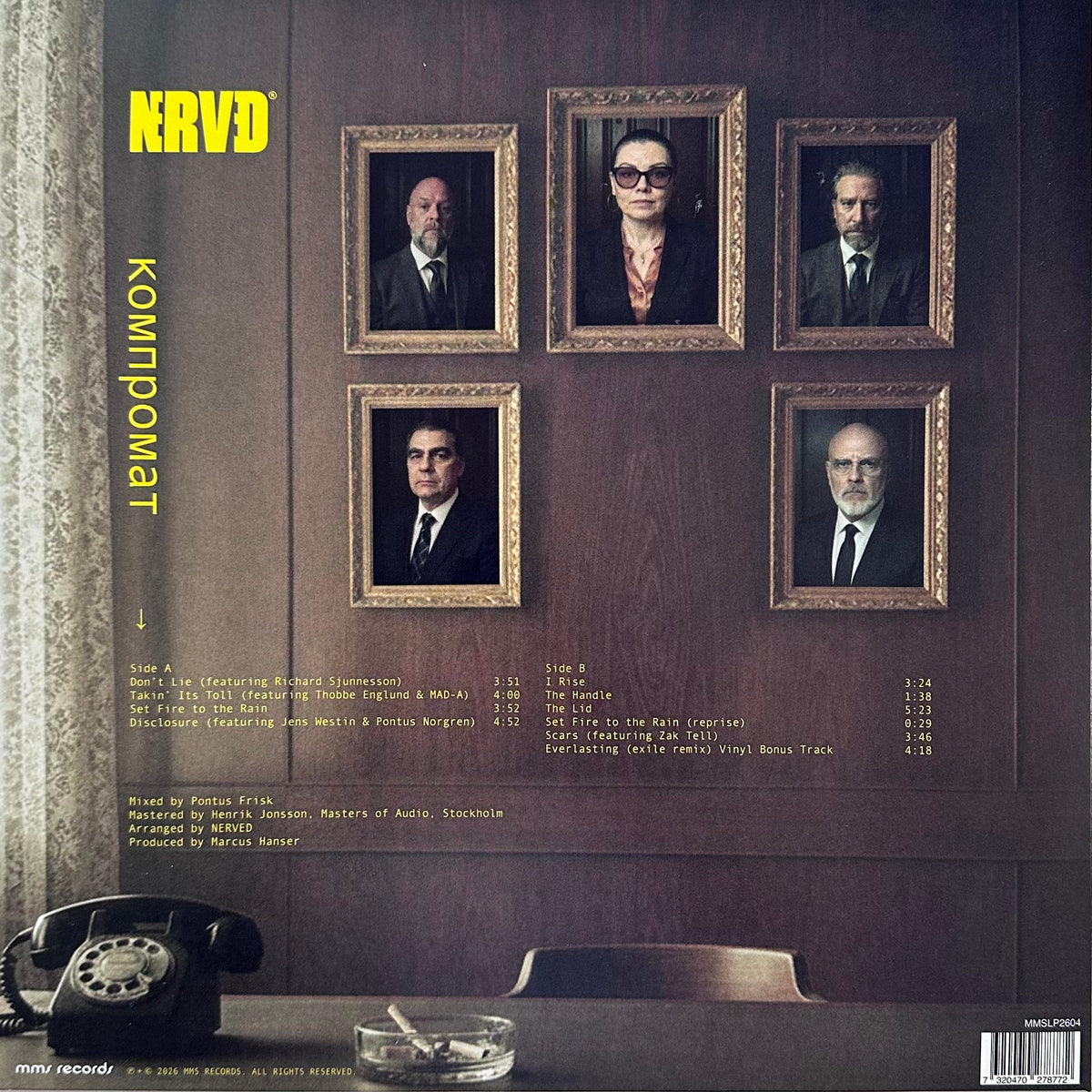 Kompromat – NERVED LP (limited edition)